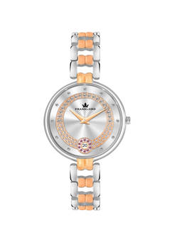 Franklord - Jewellery Series Analog Silver Watch for Women (M)