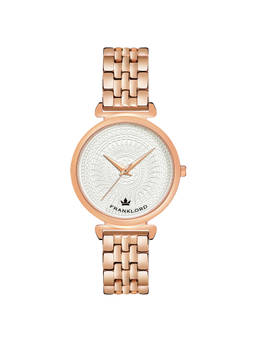 Franklord - Maxima Luxuries Series Analog Quartz White Dail Watch for Women (M)