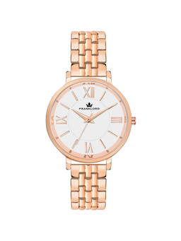 Franklord - Her Majesty Ladies Special Edition Jewellery Series Analog White Watch (M)
