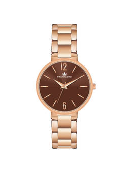 Franklord - Noora Special Edition Series Brown Dial Analog Watch for Women (M)