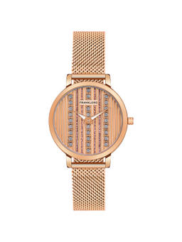 Franklord - Franktime Ladies Special Edition Jewellery Series Analog Gold Watch for Women (M)
