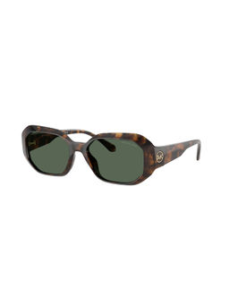Michael Kors - Women UV Protected Green Lens Irregular Sunglasses - 0MK2240U30067154 (54)