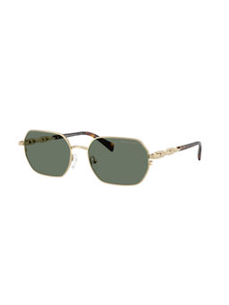 Michael Kors - Unisex UV Protected Green Lens Irregular Sunglasses - 0MK116510143H57 (57)