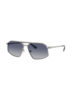 Michael Kors - Men Gradient Blue Lens Irregular Sunglasses - 0MK116710024L60 (60)