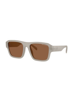 ARMANI EXCHANGE - Men UV Protected Brown Lens Square Sunglasses - 0AX4154SU8372OK56 (56)