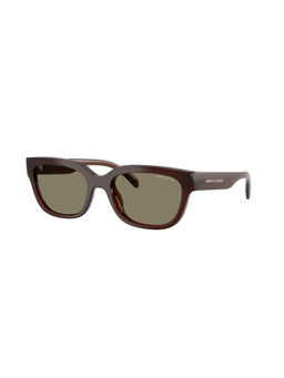 ARMANI EXCHANGE - Women UV Protected Brown Lens Irregular Sunglasses - 0AX4155SU83737354 (54)