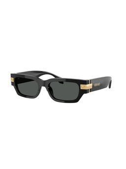 VERSACE - Men UV Protected Black Lens Rectangle Sunglasses - 0VE4465GB1/8753 (53)