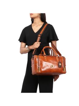 Hidesign - Lenin 03 - Cherokee - Womens Duffle Bag - Teak - M