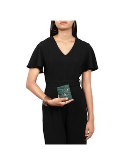 Hidesign - Guevara W1 Green Women's Tri Fold - (8.5 X 10.5 X 3 Cms) (M)