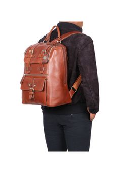 Hidesign - Mao 02 - Gaucha - Mens Backpack - Tan - L