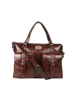 Hidesign - Uncle Ho 01 Men Briefcase - Brown (M)