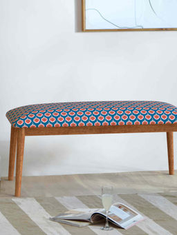 Chumbak - Jodhpur Bench - Blue Ikkat