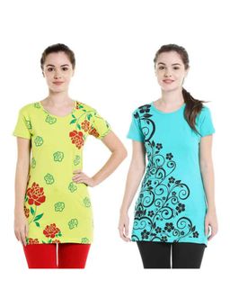 Bodycare - Bodyactive Pack Of 2 Women'S Tshirt - Multi-Color