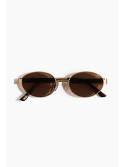 H&M - Women Brown Oval Sunglasses