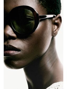 H&M - Women Brown Round Sunglasses