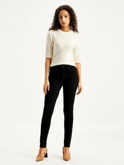 Levi's - Womens High Rise 721 Boot Cut Black Jeans
