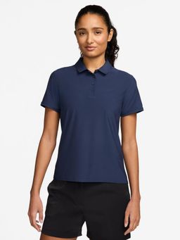 Nike - Victory Women Navy Blue Dri-FIT Short-Sleeve Golf Polo T-shirt
