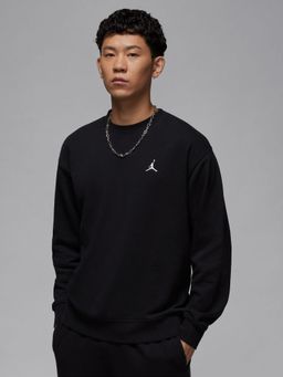 Nike - Jordan Brooklyn Fleece Men Black Crew Neck Sweatshirt