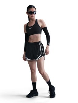 Nike - Tempo Women Black Dri-FIT Mid-Rise Brief-Lined Running Shorts