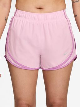 Nike - Tempo Women Pink Dri-FIT Mid-Rise Brief-Lined Running Shorts