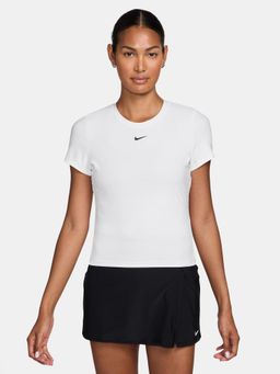 Nike - Dri-FIT Miler Women White Running T-shirt