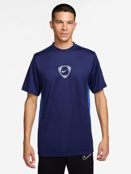 Nike - Academy+ Men Navy Blue Dri-FIT Short-Sleeve Soccer T-shirt