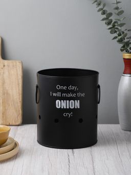 VarEesha - Ardura Black Metal Onion Container