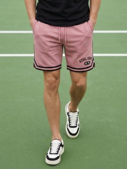 Nobero - Pink Ottoman Cotton Shorts
