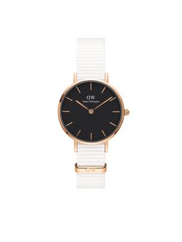 Daniel Wellington - Petite Dover Rose Gold Black Dial Watch For Women