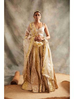 ITRH - Chandi Sona Multi-Color Blouse With Lehenga And Dupatta