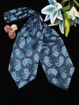 PELUCHE - Paisley Dazzle Blue Cravat