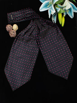 PELUCHE - Dark Amaze Black Cravat