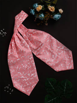 PELUCHE - Dapper Drape Pink Cravat for Men