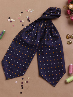 PELUCHE - Luxe Lariat Blue Cravat for Men