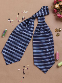 PELUCHE - Elegant Knot Master Blue Cravat for Men