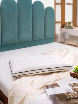 Sleepstore - Granules Slim Pillow for Neck Support (18x27 Inches)