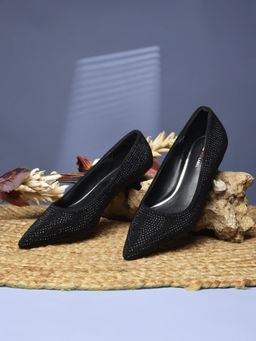 Bata - Women Elegant Black Pump Heels