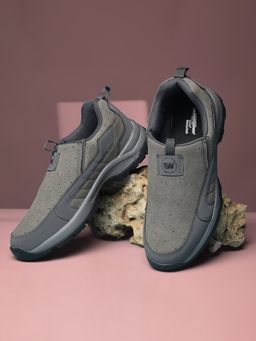 Weinbrenner - Men Grey Casual Slip-On Sneakers