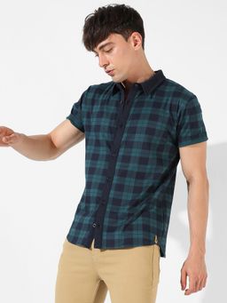 Campus Sutra - Men Checkered Casual Multicolor Shirt