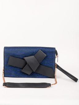 Odette - Shinning Navy Blue Sling Bag