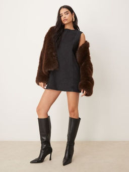 KOTTY - Women Black Denim Dress