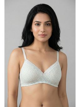 Zivame - White Padded Non Wired Medium Coverage T-Shirt Bra
