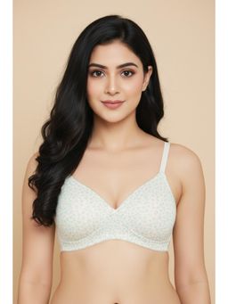 Zivame - White Padded Non Wired Medium Coverage T-Shirt Bra