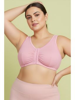 Zivame - Pink True Curve Double Layered 3/4Th Coverage Super Support Bra