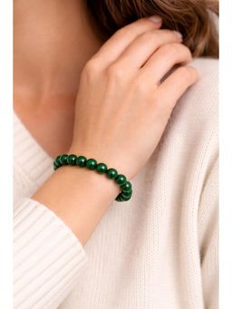 ZISTHI - Women Green Jade Minimal Bracelet
