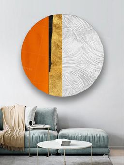 The Art House - Abstract Painting Multicolor (20X20 Inches)