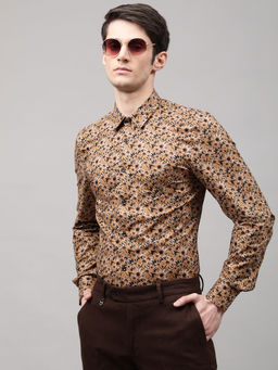 Antony Morato - Napoli Slim Fit Shirt In Soft Touch Printed Cotton Fabric