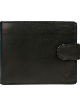 Hidesign - Mel Ran- Black Bi-Fold Wallet