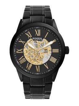 Fossil - Flynn Black Strap Casual Watch Bq2092