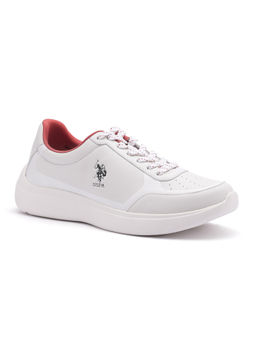 U.S. POLO ASSN. - EUAN White Colorblock Sneaker